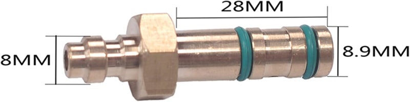 TUXING PCP Paintball Fill Probe 8-8.9mm Replacement Adapter Quick Disconnect Brass Straight Stem Air Tool Fittings 1Piece/lot - Image 2
